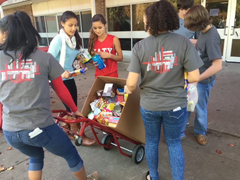 Volunteer with Food Drive | Eternal Food Bank